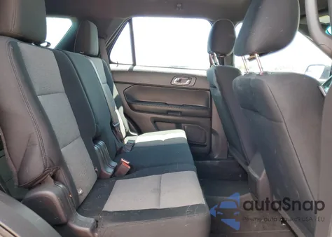 2014 Ford Explorer Police Interceptor из США, поврежденный, VIN 1FM5K8AR0EGC49663